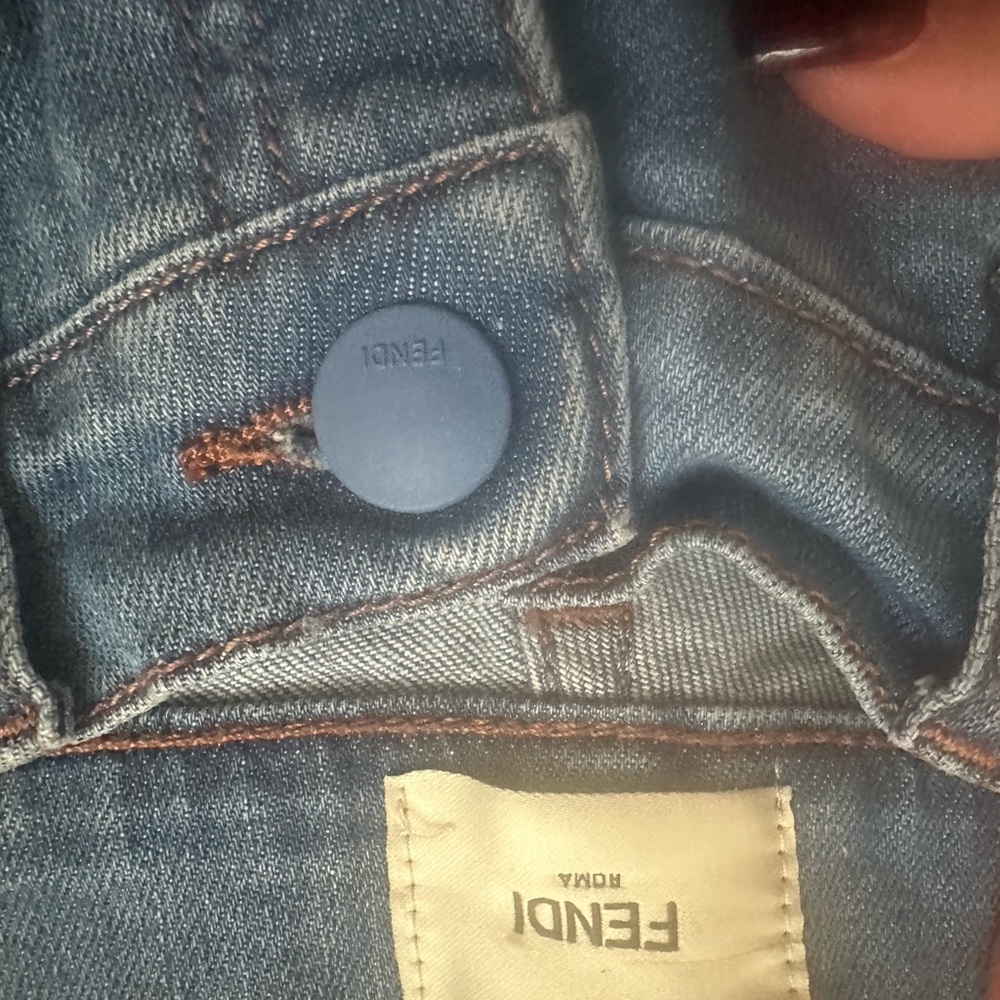Fendi Bermuda Jean Shorts - Picture 3 of 5